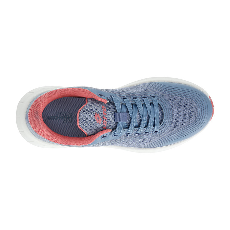 Women Lotto Speedride 400 W Sneakers Blue / Silver / Blue | 49753-PQCK