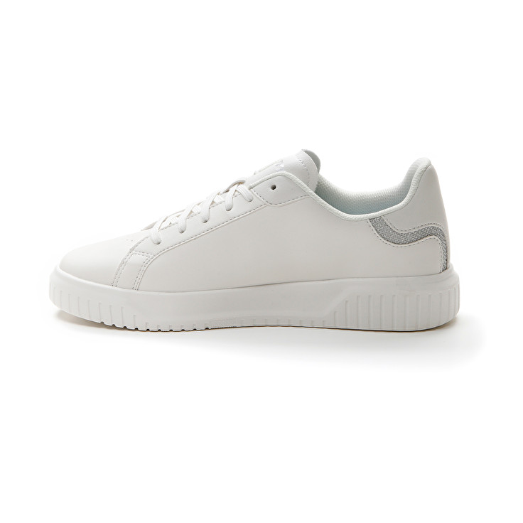 Women Lotto Venus Amf Ii Glitter W Sneakers White / Silver | 78921-ZAQC